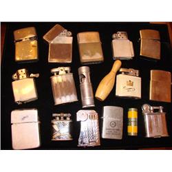 17 Cig. Lighters:Inclds.Opp.Japan