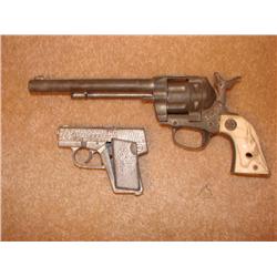 Cowboy & Dick Tracy Cap Guns