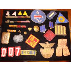 Militray & Scout badges & patches