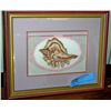 Image 1 : Seashell Needle Point Framed