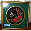 Image 1 : Humming Bird Framed Needlepoint