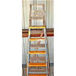 Metal & Wood Step Ladders
