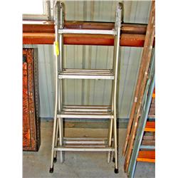 Folding Adjustable Aluminum Ladder