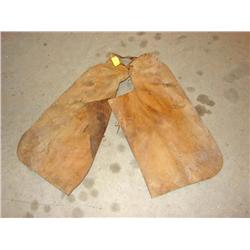 Child's Leather Chaps/Clothes Bag