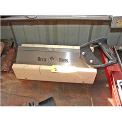 Buck Bros Mitre Box & Saw