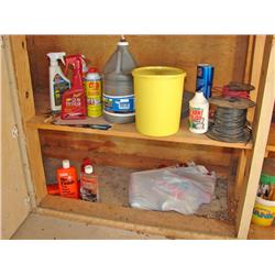 Car Care/Wire/Misc in Cabinet