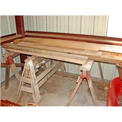 Four Saw Horses/Boards