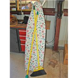 Ironing Board/Brooms