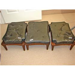 Oriental Stools w/Pads