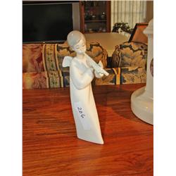 Lladro Angel Playing Flute