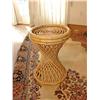 Image 1 : Round Wicker Stand