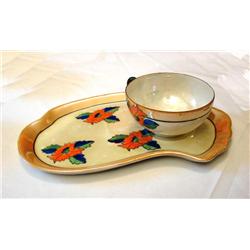 Gold Castle Floral Cup & Saucer