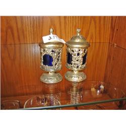 Cobalt Blue Salt & Pepper Shakers