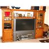 Image 1 : Oak Entertainment Center