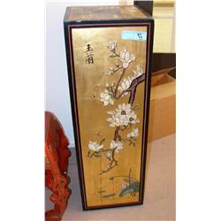 Tall Gold & Black Stand (some stains on this, it