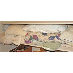 Items on Shelf (Pillows/Blankets/Towels/WashCloths
