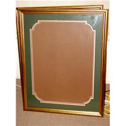 Two Picture Frames 27"x21"