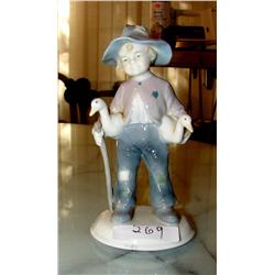 Lladro Boy with Ducks