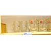 Image 1 : Contents of Shelf (Glass Mugs & Juice Glasses)