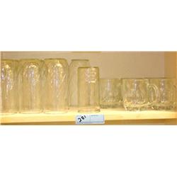 Contents of Shelf (Glasses & Mugs)