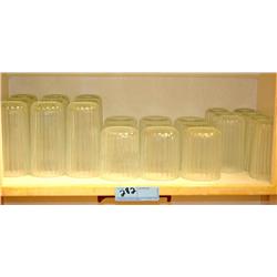 Shelf of Assorted Glasses