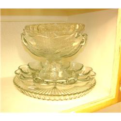 Assorted Glassware/Egg Dish