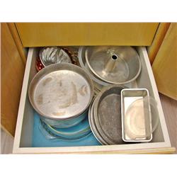 Drawer of Pie Pans