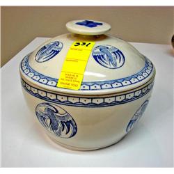 Blue & White Oriental Bowl
