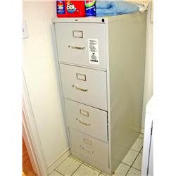 Four Drawer Metal File Cabinet