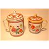 Image 1 : Two China Tea Cups Floral