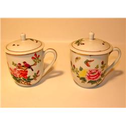 Floral Point/Floral & Bird Cups