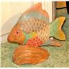 Image 1 : Hand Carved Wooden Fish
