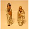 Image 1 : Two Porcelain Priest Figurines