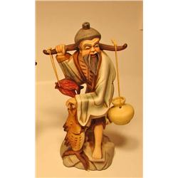 Porcelain Man with Water Pots