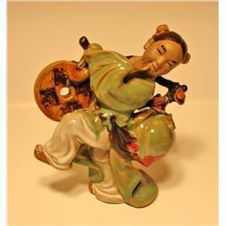 Porcelain Woman Green