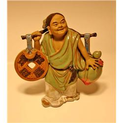 Porcelain Woman Carrying Yoke