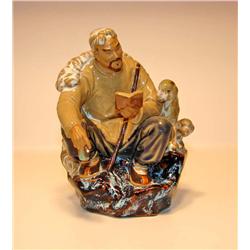 Porcelain Man with Dogs