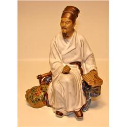 Porcelain Man Seated