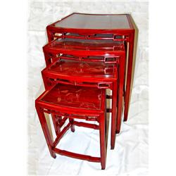 Four Stackable Tables