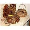 Image 1 : Pine Cones/Seeds in Elephant Container Box