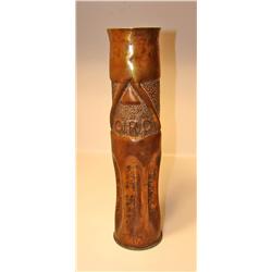 Brass Shell 55mm Casing Vase