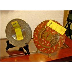 Selangon Pewter Plate/Chinese Calender