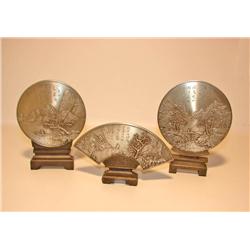Selagon Pewter 3pc Decorations