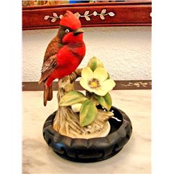 Vermillion Fly Catcher Figurine