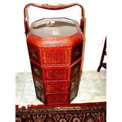 Wicker Stackable Boxes