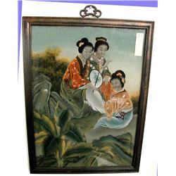 Framed Oriental Print