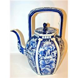 Blue Thailand Tea Pot