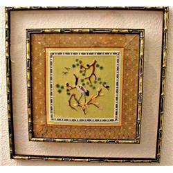 Oriental Framed Needle Point