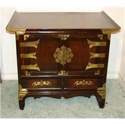 Oriental Silverware Hutch