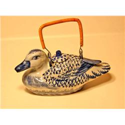 Oriental Duck Tea Pot